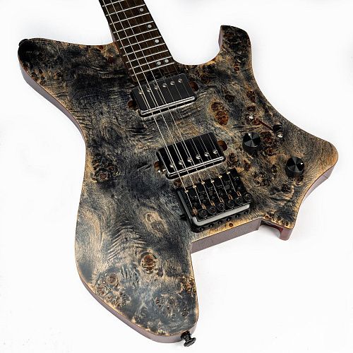 EART GW2 Black Электрогитара безголовая (headless).